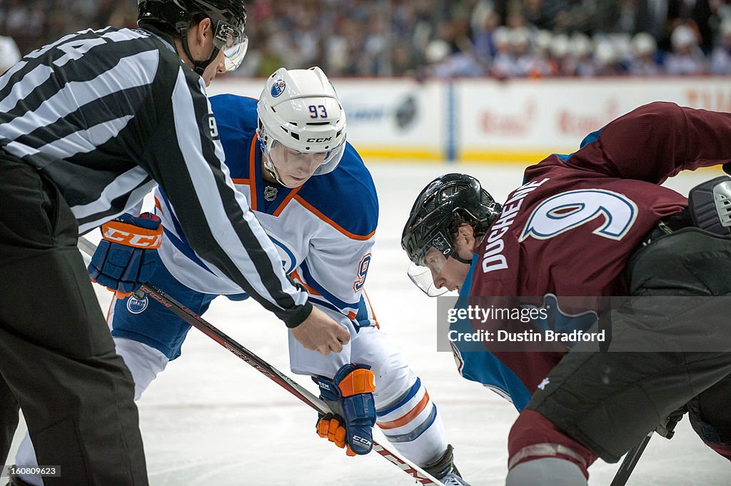 Edmonton Oilers v Colorado Avalanche