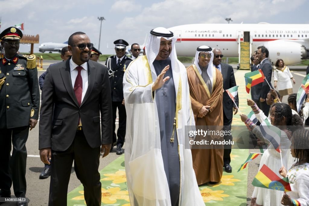 Sheikh Mohamed bin Zayed Al Nahyan - Abiy Ahmed in Ethiopia