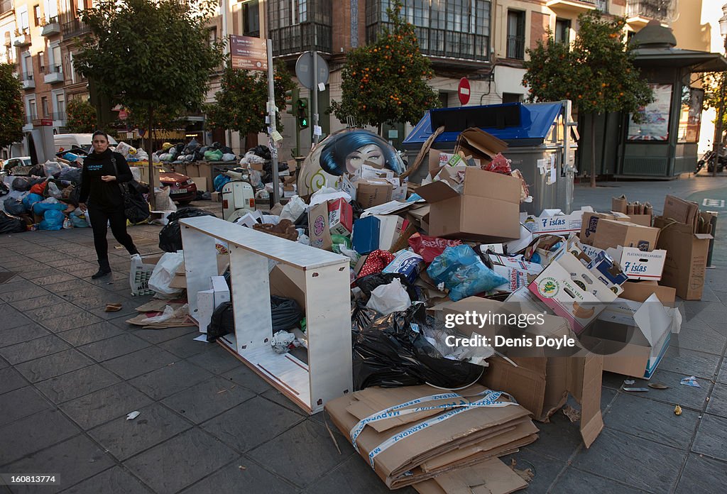 Seville Waste Disposal Strike