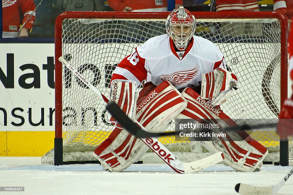Detroit Red Wings v Columbus Blue Jackets