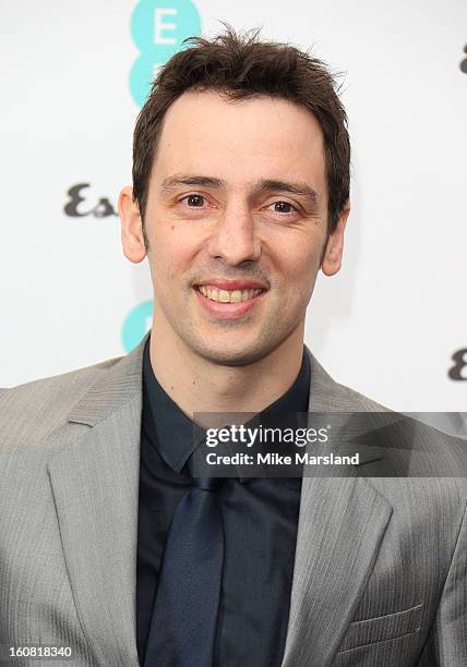 Ralf Little attends the Bafta Rising Stars party hosted by EE and Esquire ahead of the 2013 EE British Academy Film Awards at The Savoy Hotel on...