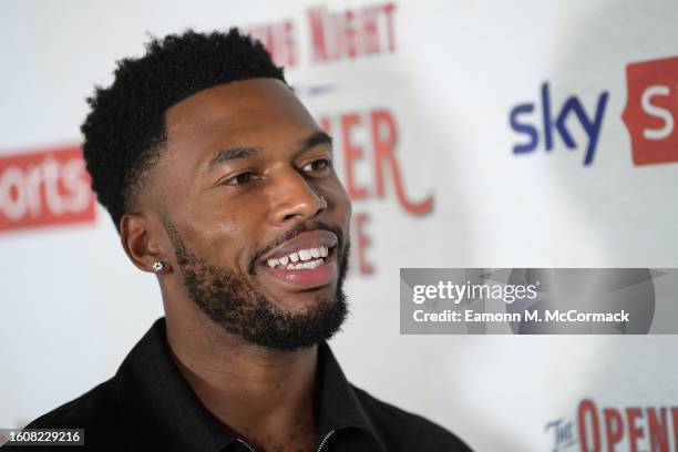 Daniel Sturridge attends the Sky Sports Opening Night party of the 23/24 Premier League season, at Village Underground on August 11, 2023 in London,...