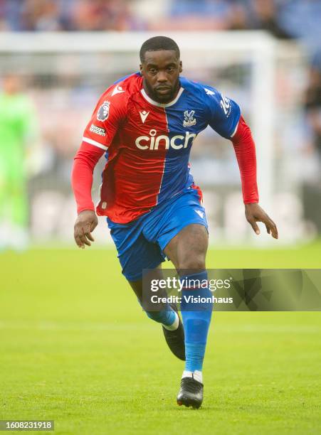 Jeffrey Schlupp of Crystal Palace during the pre-season friendly match between Crystal Palace and Olympique Lyonnais at Selhurst Park on August 5,...