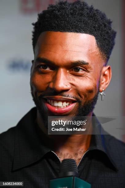 Daniel Sturridge attends the Sky Sports Opening Night party of the 23/24 Premier League season, at Village Underground on August 11, 2023 in London,...