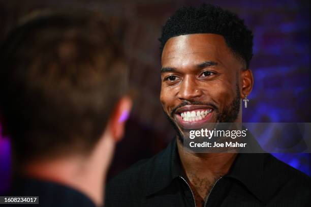Daniel Sturridge attends the Sky Sports Opening Night party of the 23/24 Premier League season, at Village Underground on August 11, 2023 in London,...