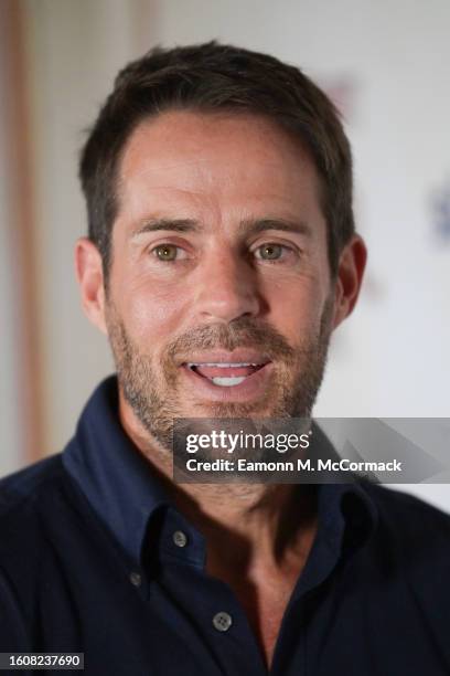 Jamie Redknapp attends the Sky Sports Opening Night party of the 23/24 Premier League season, at Village Underground on August 11, 2023 in London,...