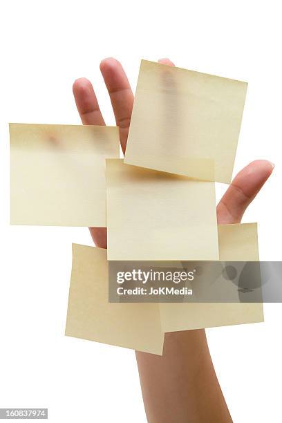Sticky Notes Finger Pointer Hand Pointer Stick Photos and Premium High Res Pictures - Getty Images
