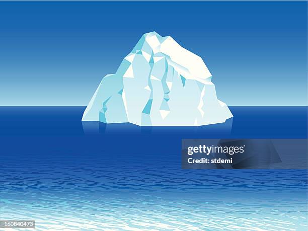 iceberg - iceberg stock illustrations