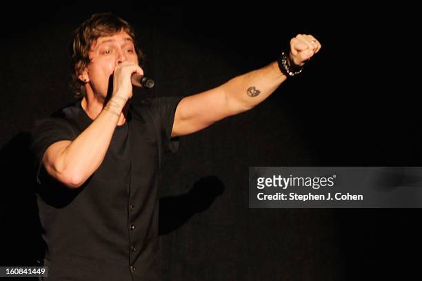 Rob Thomas of Matchbox Twenty performs at the Louisville Palace on February 5, 2013 in Louisville, Kentucky.