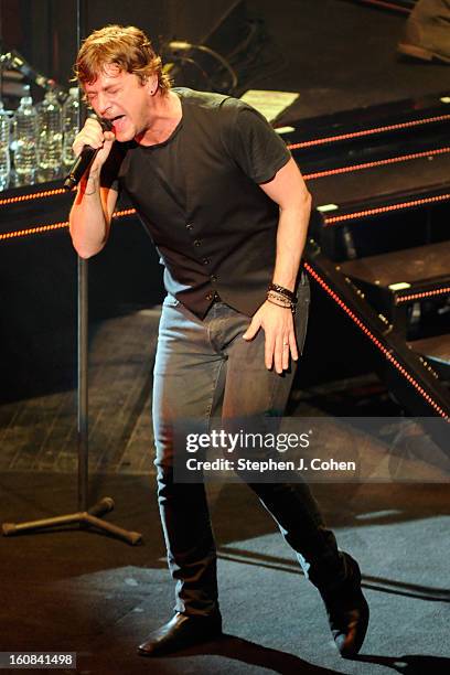 Rob Thomas of Matchbox Twenty performs at the Louisville Palace on February 5, 2013 in Louisville, Kentucky.