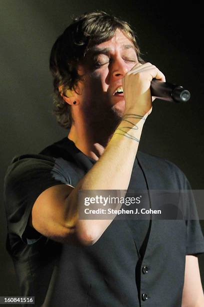 Rob Thomas of Matchbox Twenty performs at the Louisville Palace on February 5, 2013 in Louisville, Kentucky.