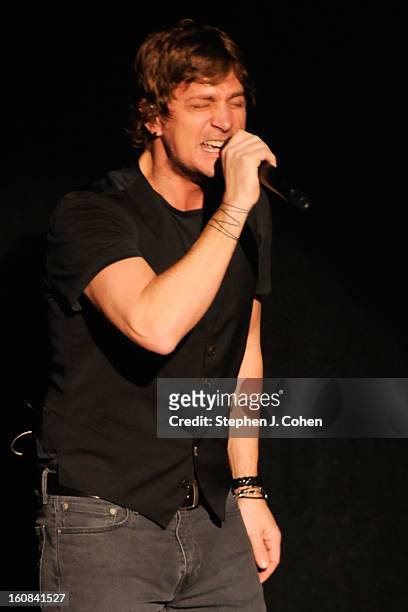 Rob Thomas of Matchbox Twenty performs at the Louisville Palace on February 5, 2013 in Louisville, Kentucky.