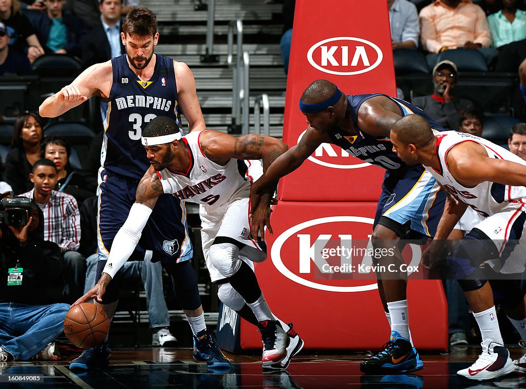 Memphis Grizzlies v Atlanta Hawks