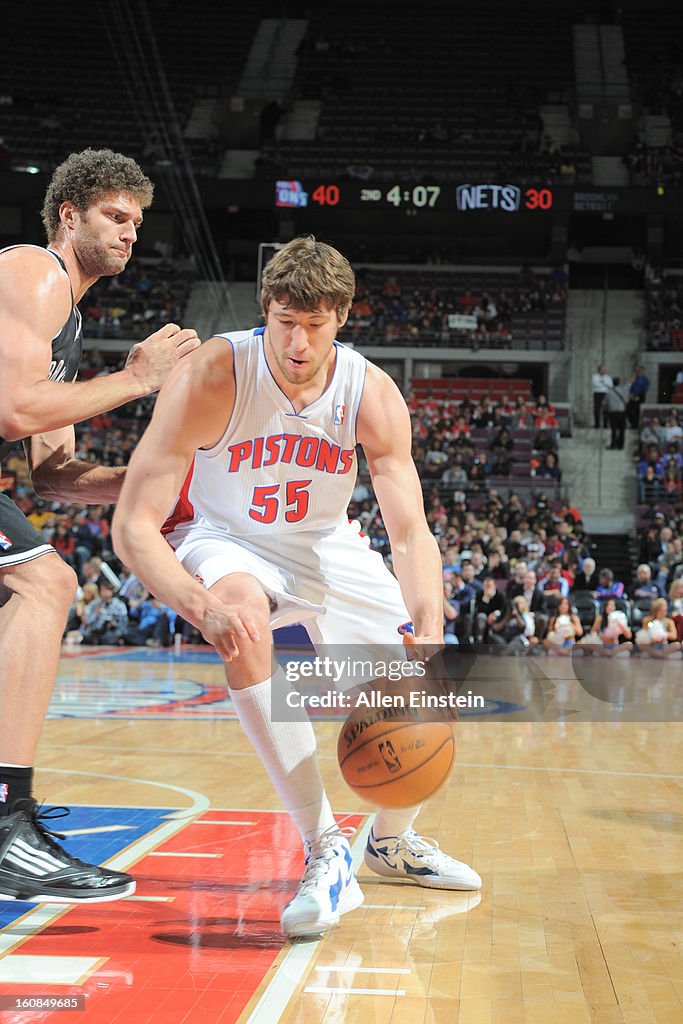 Brooklyn Nets v Detroit Pistons