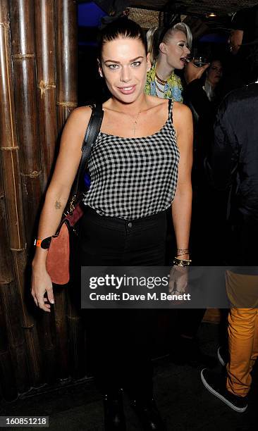 Willa Keswick attends the Rita Ora aftershow party with Red Bull Editions at Mahiki London on February 6, 2013 in London, England.