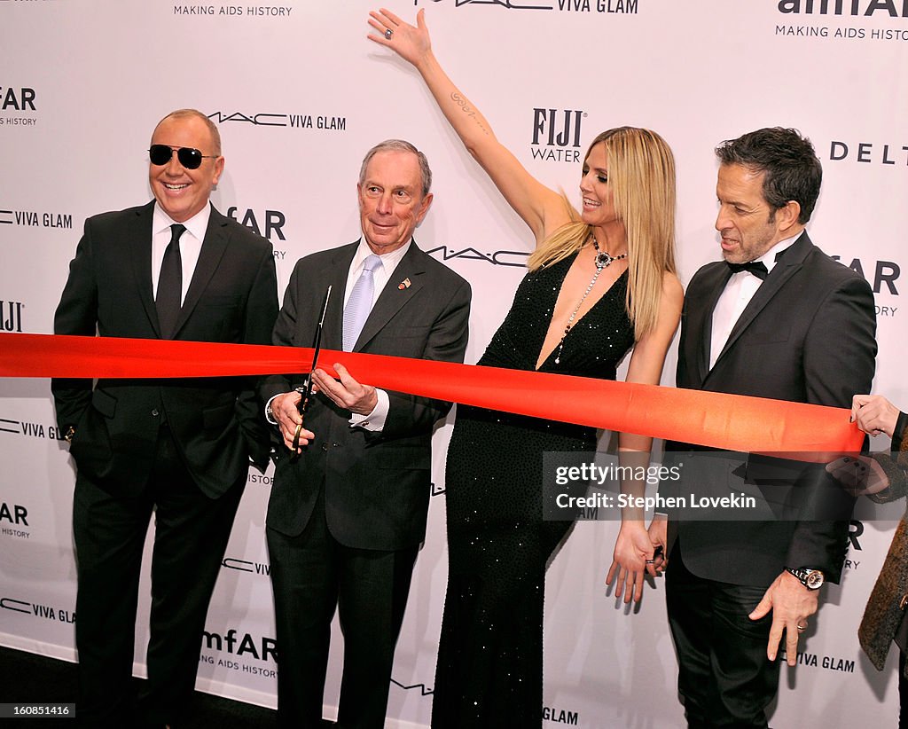 AmfAR New York Gala To Kick Off Fall 2013 Fashion Week - Mercedes-Benz Fall 2013 Ribbon Cutting