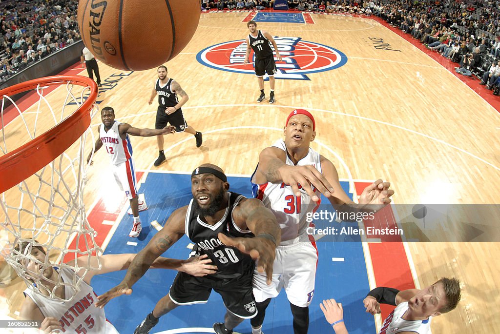 Brooklyn Nets v Detroit Pistons