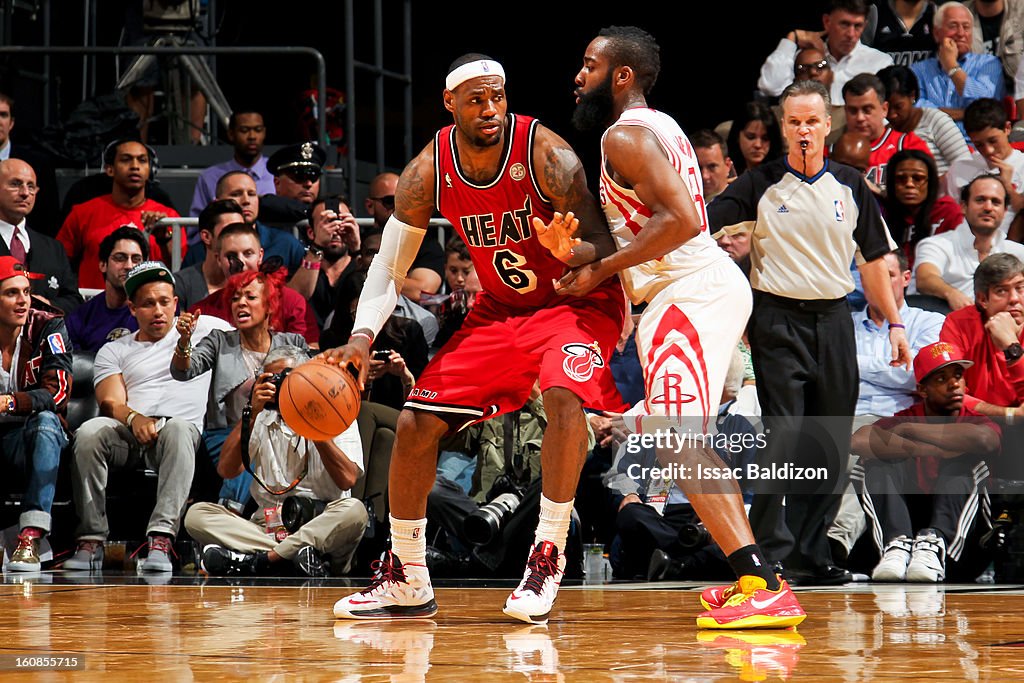 Houston Rockets v Miami Heat