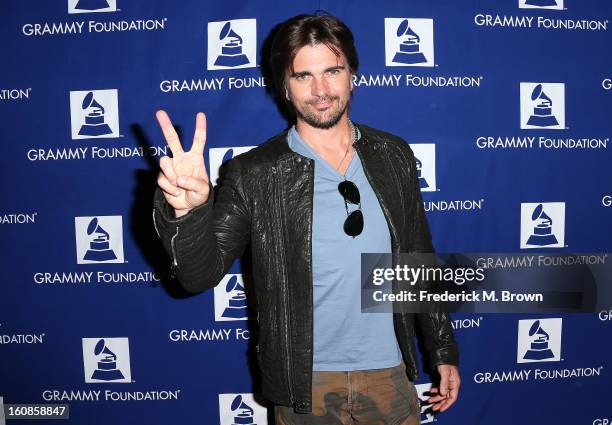Recording artist Juanes attends the 5th Annual GRAMMY In The Schools Live! - A Celebration Of Music & Education, sponsored by the Ford Motor Company...