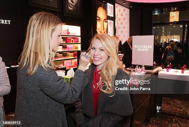 Guests attend Victoria's Secret Angels celebrate Valentine's Day with fans at Victoria's Secret, Herald Square on February 6, 2013 in New York City.