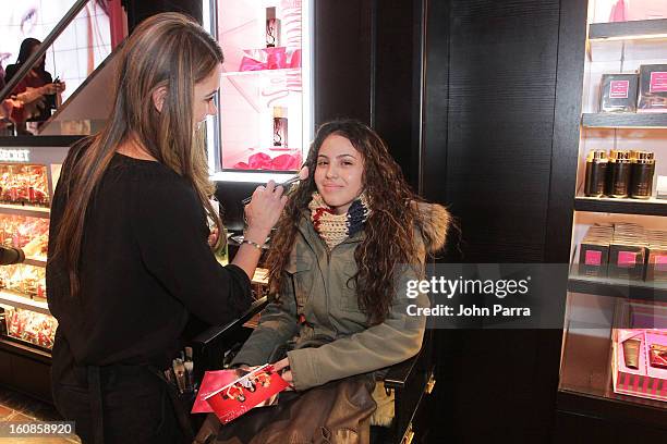 Guests attend Victoria's Secret Angels celebrate Valentine's Day with fans at Victoria's Secret, Herald Square on February 6, 2013 in New York City.