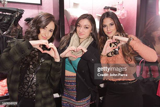 Guests attend Victoria's Secret Angels celebrate Valentine's Day with fans at Victoria's Secret, Herald Square on February 6, 2013 in New York City.