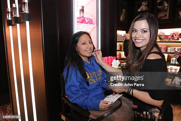 Guests attend Victoria's Secret Angels celebrate Valentine's Day with fans at Victoria's Secret, Herald Square on February 6, 2013 in New York City.