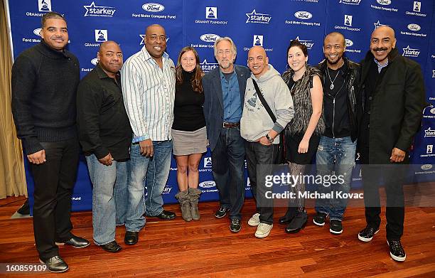 Grammy Staff, Artists and VIPs attend GRAMMY Camp Basic Training on February 6, 2013 in Los Angeles, California.