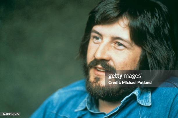 English drummer John Bonham of rock group Led Zeppelin, 1974.