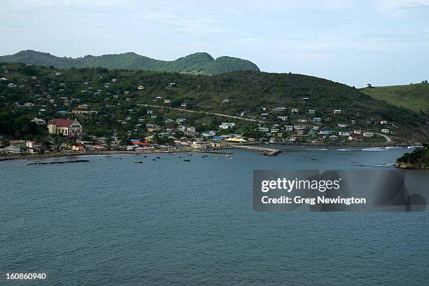 st lucia - dennery bay stock pictures, royalty-free photos & images