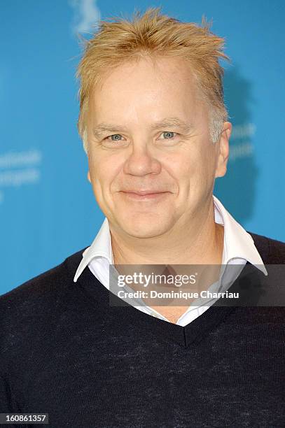 Jury member Tim Robbins attends the International Jury Photocall during the 63rd Berlinale International Film Festival at the Grand Hyatt on February...