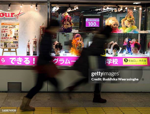 General view at Dotonbori in Osaka on February 6, 2013 in Osaka, Japan. A recent servey shows Tokyo as the most expensive city in the world and Osaka...