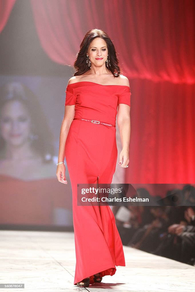 The Heart Truth's Red Dress Collection - Runway - Fall 2013 Mercedes-Benz Fashion Week