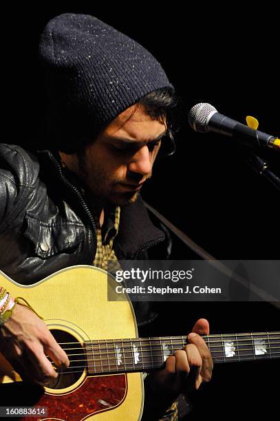 Marc Walloch of Company Of Thieves performs at Headliners Music Hall on February 6, 2013 in Louisville, Kentucky.