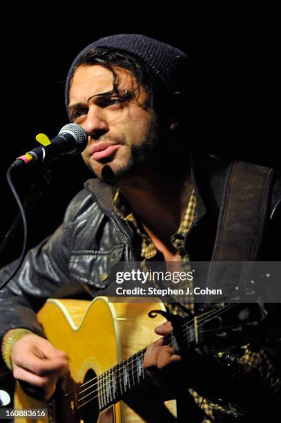 Marc Walloch of Company Of Thieves performs at Headliners Music Hall on February 6, 2013 in Louisville, Kentucky.