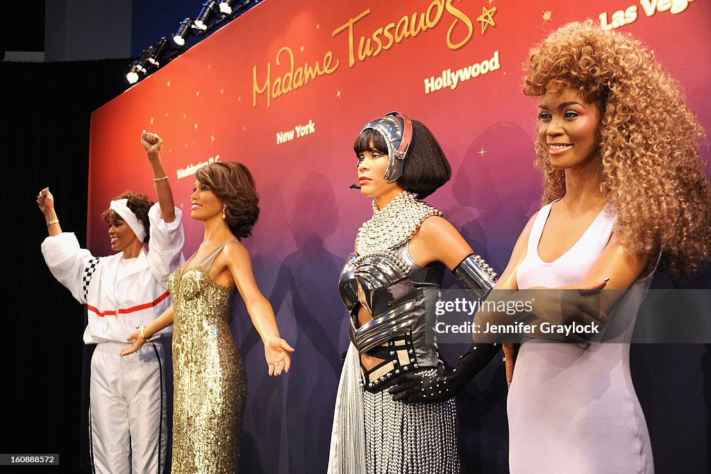 Madame Tussauds Unveils Four Wax Figures Of Whitney Houston