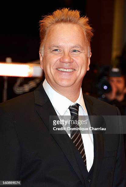Jury Member Tim Robbins attends 'The Grandmaster' Premiere during the 63rd Berlinale International Film Festival at Berlinale Palast on February 7,...