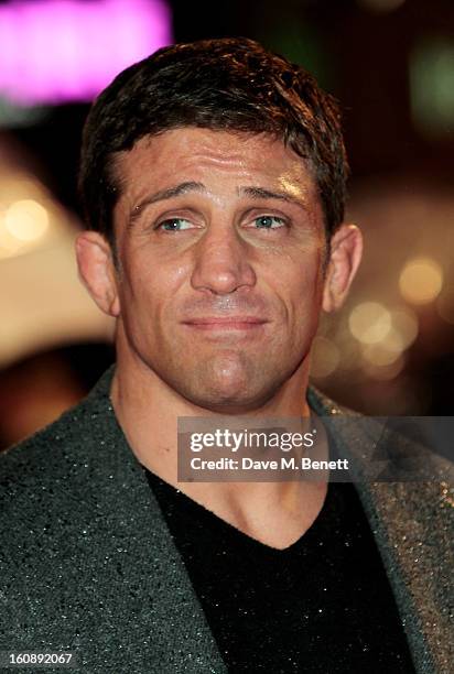 Alex Reid attends the UK Premiere of 'A Good Day To Die Hard' at Empire Leicester Square on February 7, 2013 in London, England.