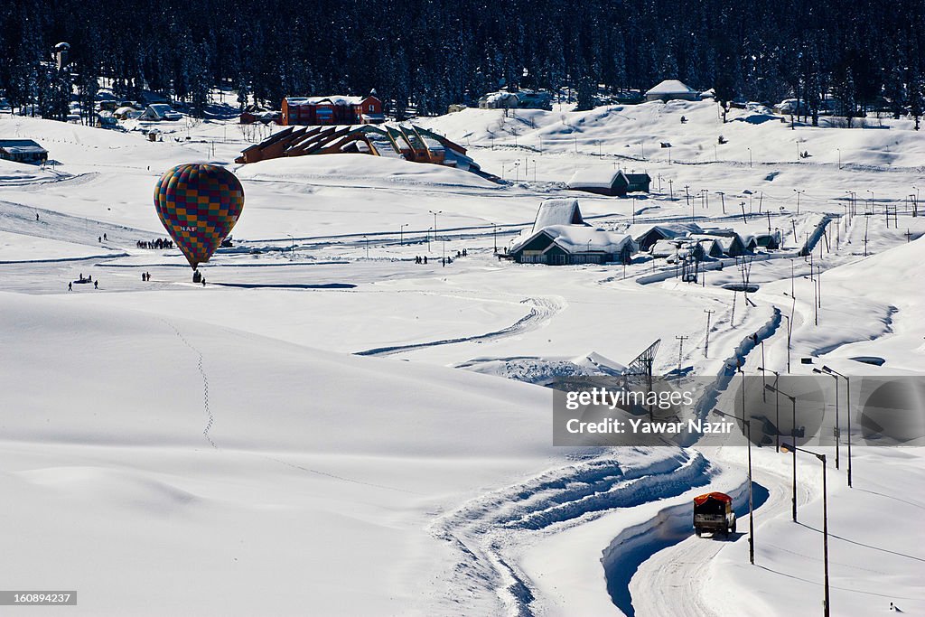 Gulmarg Ski Resort In Kashmir