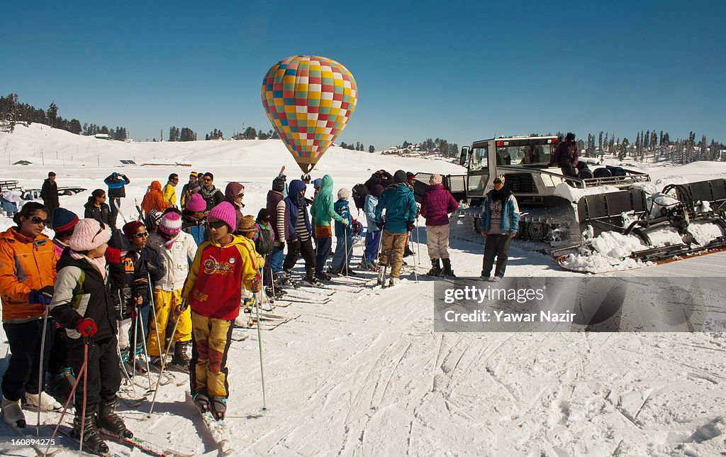 Gulmarg Ski Resort In Kashmir