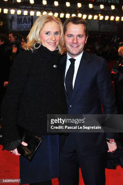 Judy Witten and Daniel Bahr attend 'The Grandmaster' Premiere during the 63rd Berlinale International Film Festival at Berlinale Palast on February...