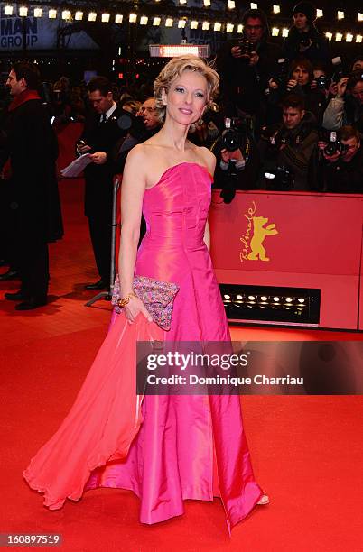 Mareike Carriere attends 'The Grandmaster' Premiere during the 63rd Berlinale International Film Festival at Berlinale Palast on February 7, 2013 in...