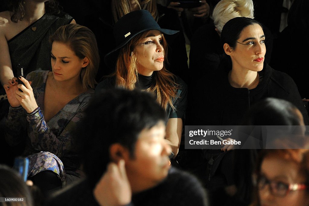 Costello Tagliapietra - Front Row - Fall 2013 MADE Fashion Week