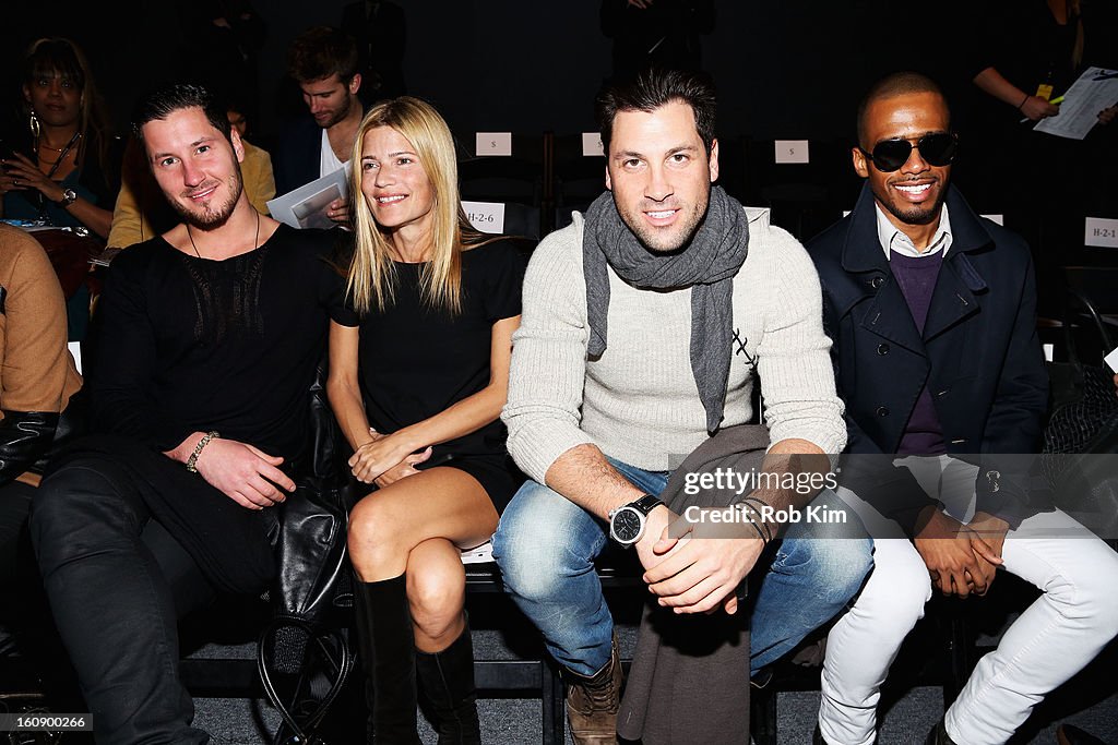 Sergio Davila - Front Row - Fall 2013 Mercedes-Benz Fashion Week