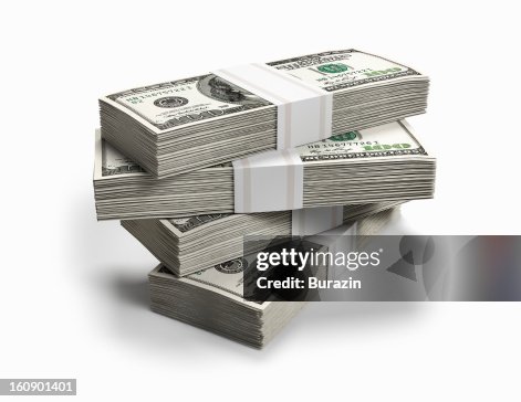 Bundles of money Bundles of money