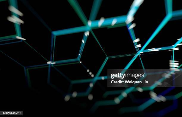 computer neural network concept image - algorithm art stock pictures, royalty-free photos & images