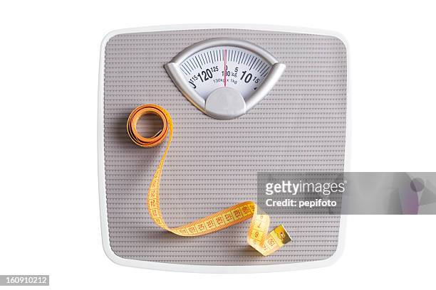 diet concept - weights bildbanksfoton och bilder