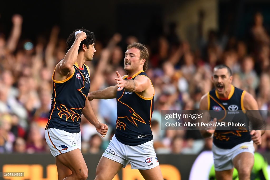 AFL Rd 22 - Brisbane v Adelaide