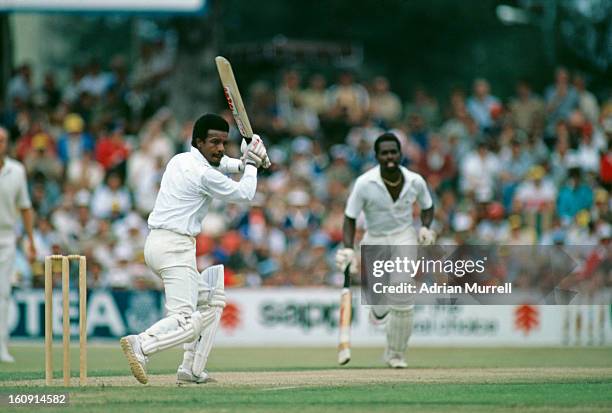 David Murray of the rebel West Indies XI plays a one-day international against South Africa in Durban, during the team's tour of South Africa,...