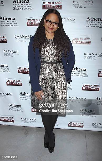 Filmmaker/film distributor Ava DuVernay attends the 2013 Athena Film Festival Opening Night Reception at The Diana Center At Barnard College on...